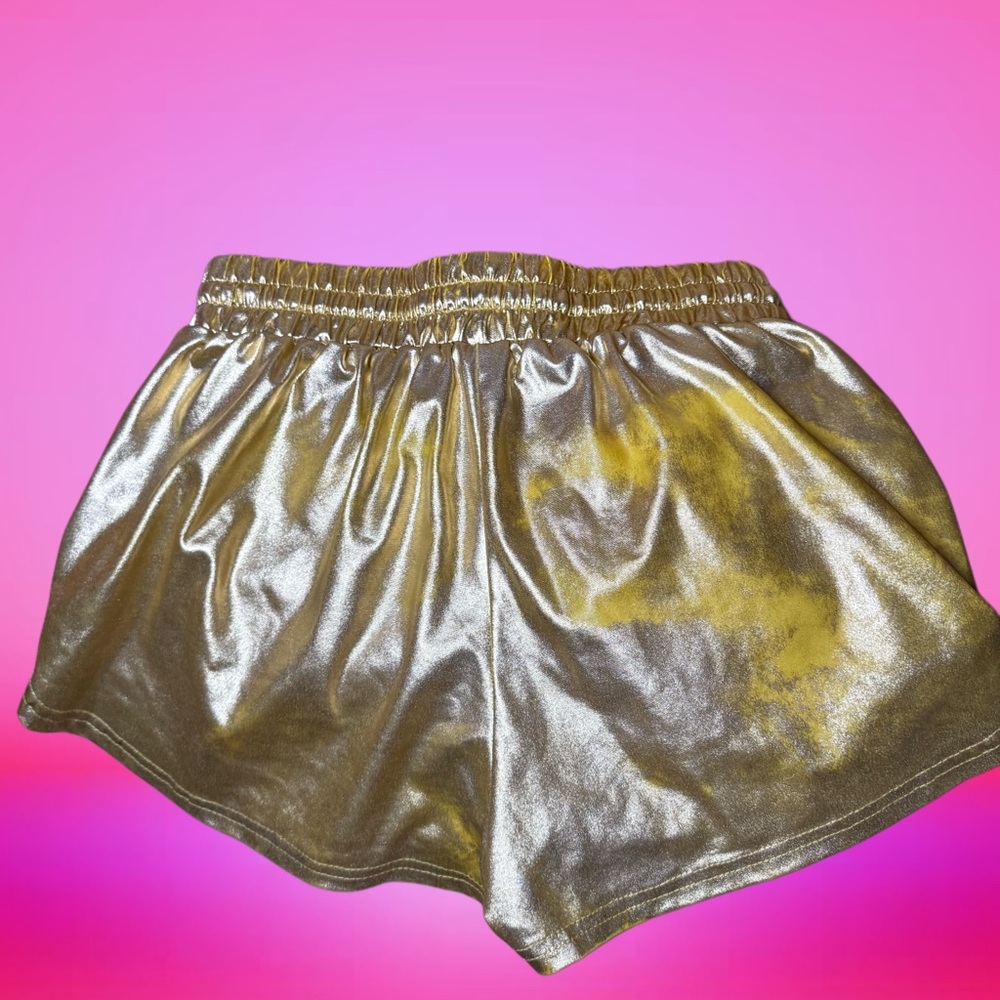 Metallic Gold Women's Shorts
